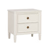 Alta 5pc Queen Bedroom Set | Nightstand Chest Dresser Mirror | White