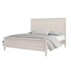 Alta Queen Size Bed | Classic French Design | White Solid Wood Frame