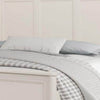 Alta Queen Size Bed | Classic French Design | White Solid Wood Frame