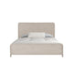 Giva 4pc Queen Bedroom Set | Nightstand Dresser | Natural Oak Beige