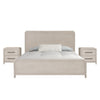 Giva 4pc Queen Bedroom Set | Nightstand Dresser | Natural Oak Beige