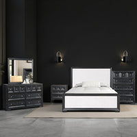 Black, White, Pewter