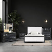 Black, White, Pewter