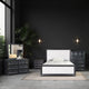 Kizie 5pc Queen Bedroom Set | Dresser Chest XL Nightstand Black White