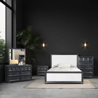 Black, White, Pewter
