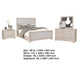 Kizie 5pc Queen Bedroom Set with 2 XL Nightstands | Tawny Brown | Gray BM333616