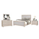 Kizie 5pc Queen Bedroom Set with 2 Nightstands | Tawny Brown | Gray
