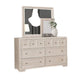Kizie 5pc Queen Bedroom Set | Chest | XL Nightstand | Tawny Brown Gray BM333619