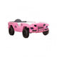 Randy SUV Twin Bed with Lights and Sound Effects | Pink Faux Leather