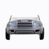Tonie Truck Twin Bed | Interactive Lights and Sound Effects | Gray ABS