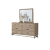 Rozie 5pc Queen Bedroom Set | Chest and Nightstand | Light Oak Brown BM333633