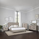 Rizvi 5pc Queen Bedroom Set | Nightstand and Chest | Gray Solid Wood