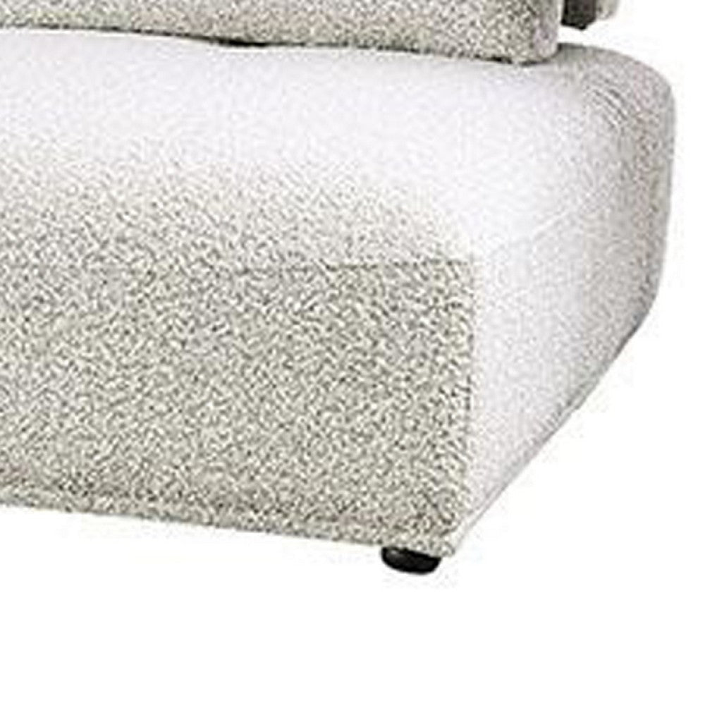 Stavan Modular 2 Seat Sofa | Ottoman | Light Gray | Adjustable Back BM333650