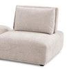 Stavan Modular 2 Seat Sofa | Square Ottoman Light Brown Boucle 114’’ BM333663