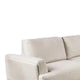 Batty L Shape Sectional Sofa | 114’’ Light Brown Chenille Adjustable BM333695