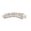 Batty L Shape Sectional Sofa | 114’’ Light Brown Chenille Adjustable BM333695