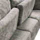 Batty 2pc Sofa and Loveseat Set | Modern Gray Chenille | Adjustable BM333698