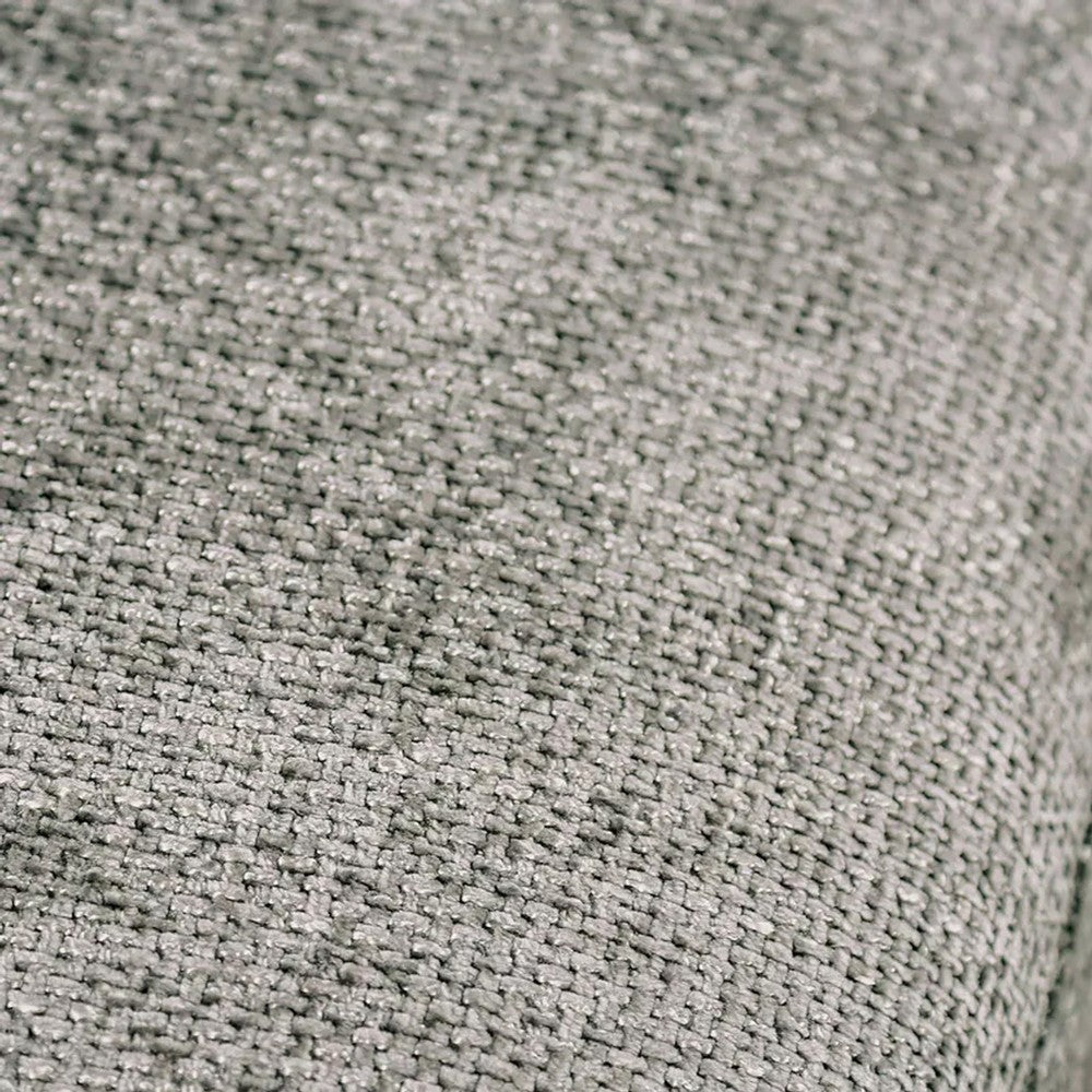 Batty 2pc Sofa and Loveseat Set | Modern Gray Chenille | Adjustable BM333698