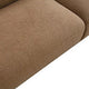 Oliver 2pc Sofa and Loveseat Set | Round Sloped Arms | Brown Boucle