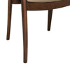 Niva Dining Side Chair Set of 2 | Modern Armchairs | Brown Rubberwood BM333703