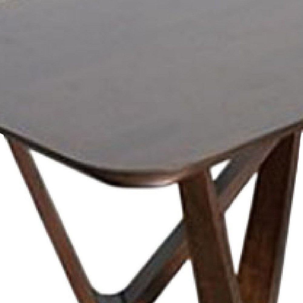 Niva Dining Table | 95" Rectangular | Walnut Brown Solid Rubberwood