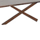 Vyva Dining Table | Triple Cut Live Edge | Walnut Brown Wood | 71"