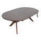 Mikie 47-79’’ Dining Table | Extendable Brown Full Solid Wood Top BM333712