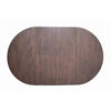 Mikie 47-79’’ Dining Table | Extendable Brown Full Solid Wood Top BM333712