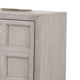 Diaz Sideboard Buffet Console | 3 Doors | Sunburst Pattern Light Gray BM333716