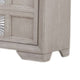 Diaz Sideboard Buffet Console | 3 Doors | Sunburst Pattern Light Gray BM333716