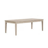 Rozie 72-90" Extendable Dining Table | Farmhouse Light Oak Brown