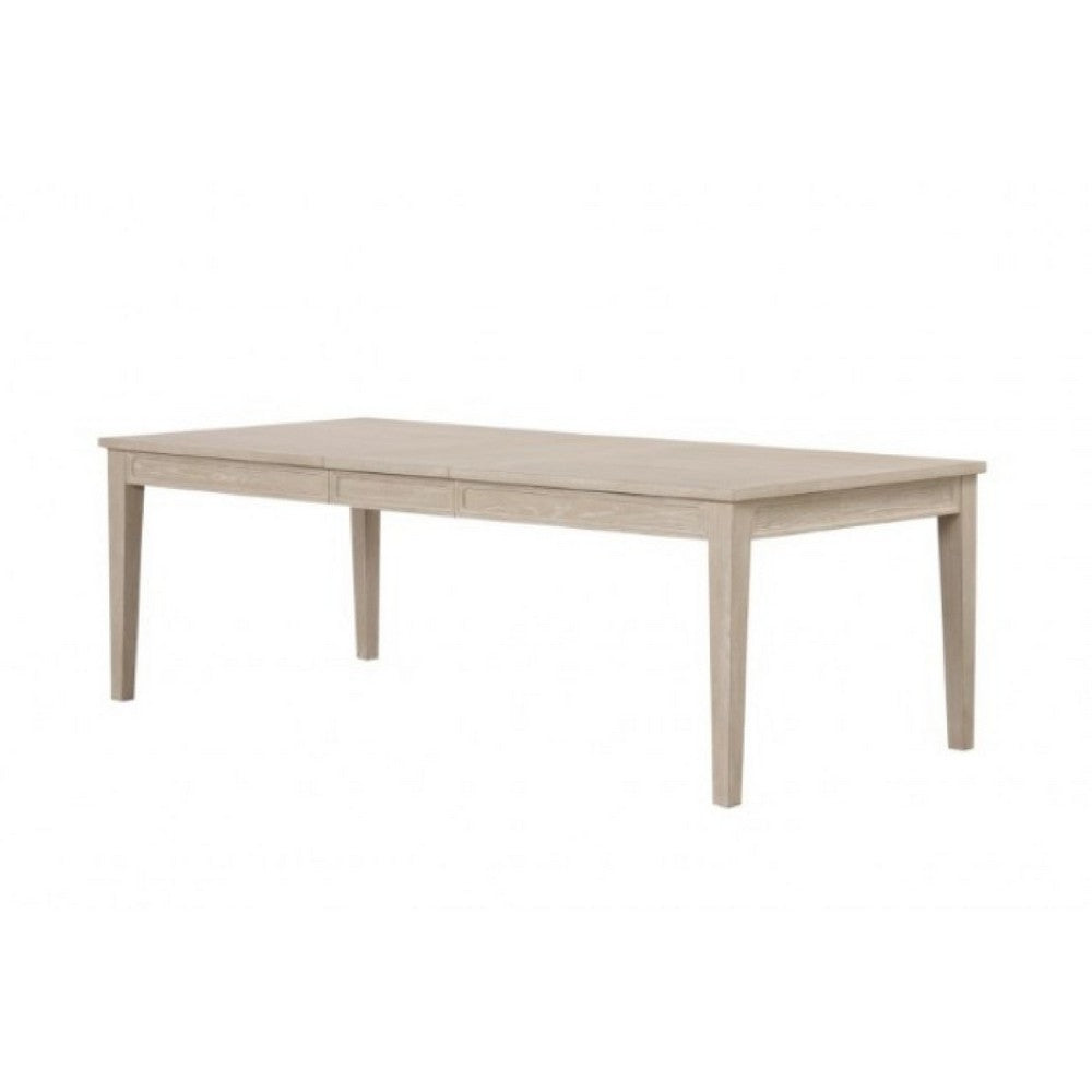 Rozie 72-90" Extendable Dining Table | Farmhouse Light Oak Brown