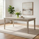 Rozie 72-90" Extendable Dining Table | Farmhouse Light Oak Brown