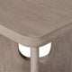 Zoko Square Counter Height Table | Pedestal Base White Wash Oak Finish BM333729