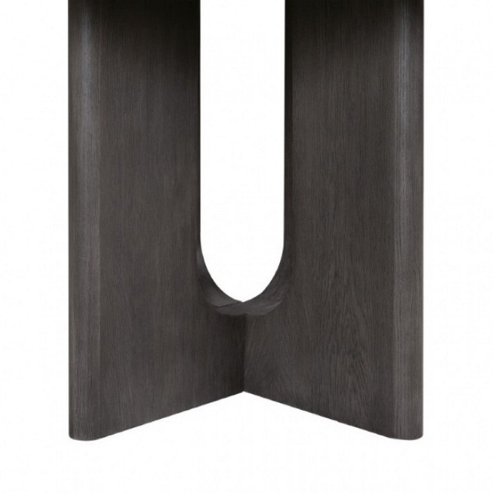 Zoko Square Counter Height Dining Table | Pedestal Base Ash Gray Wood