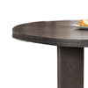Zoko Round Dining Table | Pedestal Base | Ash Gray | Solid Wood 54’’ BM333735