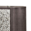 Zoko Sideboard Buffet Console | 2 Doors | Chrome | Ash Gray Wood 60’’ BM333737