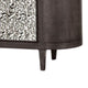 Zoko Sideboard Buffet Console | 2 Doors | Chrome | Ash Gray Wood 60’’ BM333737