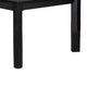 Kizie Dining Table | 94-118" Extendable | Weathered Black Rubberwood