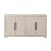 Kizie Sideboard Buffet Console 4 Doors | Shelves | Tawny Brown 66"