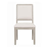 Giva Dining Side Chair Set of 2 | Rattan Design | Natural Brown Wood BM333747