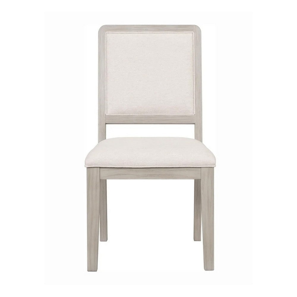 Giva Dining Side Chair Set of 2 | Rattan Design | Natural Brown Wood BM333747