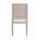 Giva Dining Side Chair Set of 2 | Rattan Design | Natural Brown Wood BM333747