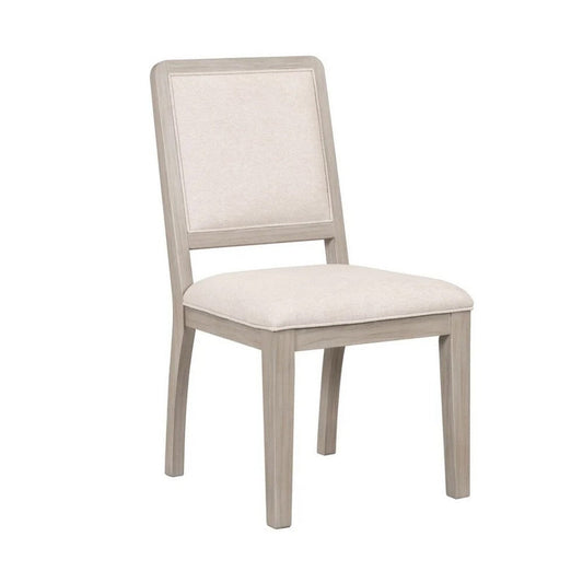 Giva Dining Side Chair Set of 2 | Rattan Design | Natural Brown Wood