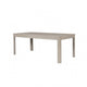 Giva Dining Table | Farmhouse Rectangular Natural Brown Wood 78"