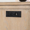 Cherie Side End Table | 1 Drawers 1 Door | Light White Wash | 24"