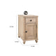 Cherie Side End Table | 1 Drawers 1 Door | Light White Wash | 24"