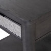 Zoko Side End Table | 1 Drawer | 1 Shelf | Ash Gray Rubberwood | 24’’ BM333758