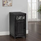 Zoko Chairside End Table | Drawer and USB Ports | Ash Gray Wood | 26"