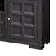 Kizie TV Stand Cabinet | Storage Drawers | Modern Black Wood | 72’’ BM333764
